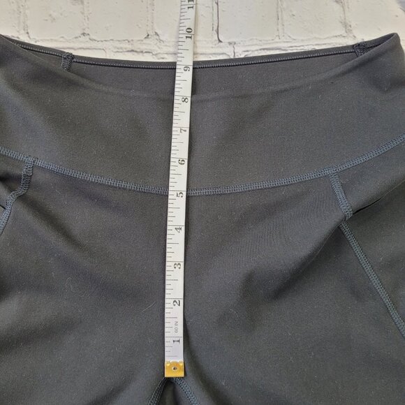 Uniqlo Woman’s black dry cool to touch ivory protection workout leggings size S - Picture 5 of 11